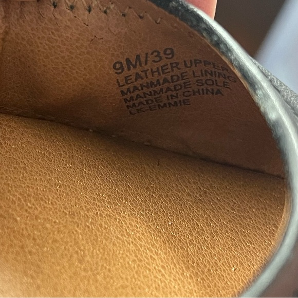 Lucky Brand Black Leather Ballet Flats - Picture 9 of 9